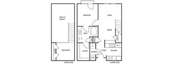 Traditional 1x1 674-941 SF