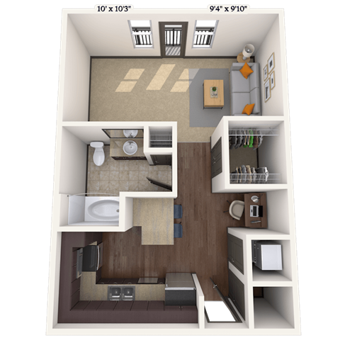 7555 Warren Parkway Studio-3 Beds Apartment for Rent - Photo Gallery 38