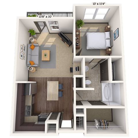 7555 Warren Parkway Studio-3 Beds Apartment for Rent - Photo Gallery 40