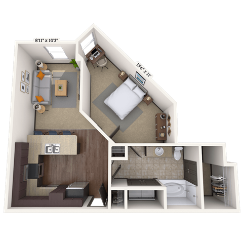 7555 Warren Parkway Studio-3 Beds Apartment for Rent - Photo Gallery 41