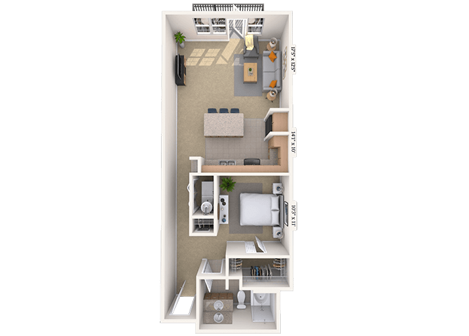 7555 Warren Parkway Studio-3 Beds Apartment for Rent - Photo Gallery 25