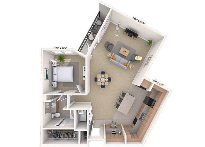 7555 Warren Parkway Studio-3 Beds Apartment for Rent - Photo Gallery 31