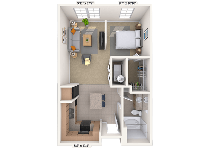 7555 Warren Parkway Studio-3 Beds Apartment for Rent - Photo Gallery 26