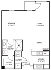 Studio 1x1 730-754 SF