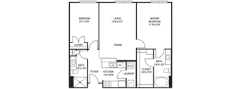Traditional 2x2 920-1232 SF