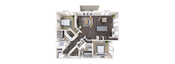 Traditional 2x2 1289-1328 SF