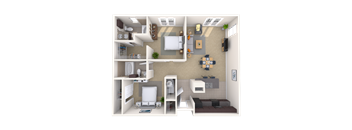 Traditional 2x2 1015-1082 SF