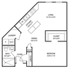 Loft 0x1 700-918 SF