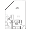 Studio 0x1 527-596 SF