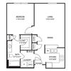 Traditional 1x1 754-920 SF