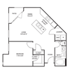 Traditional 1x1 742-968 SF