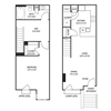 Dual Level 1x1 961 SF