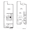 Dual Level 1x1.5 910 SF