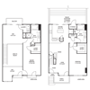 Dual Level 2x2 1650-1680 SF