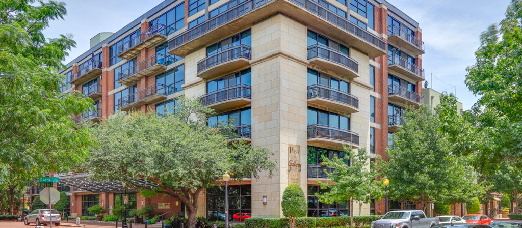 the building in which the apartment is located