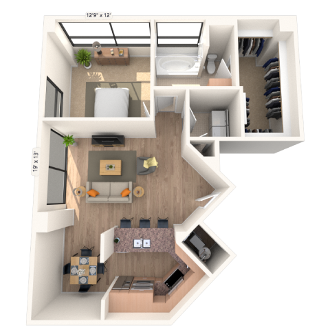 3006 Woodside Street Studio-3 Beds Apartment for Rent - Photo Gallery 14