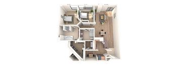 Traditional 2x2 1560 SF