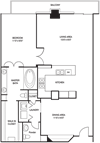 Traditional 1x1.5 1154 SF
