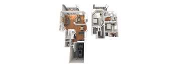 Townhome 2x2.5 1503-1773 SF