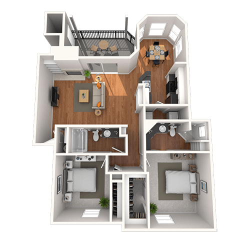 5811 Mesa Drive 1-2 Beds Apartment for Rent - Photo Gallery 16