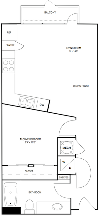 1500 South Lamar Blvd Studio-2 Beds Apartment for Rent - Photo Gallery 19
