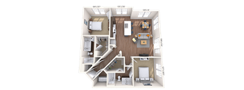 Traditional 2x2 1250-1320 SF