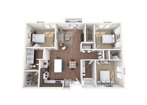 4330 Bull Creek Road Studio-3 Beds Apartment for Rent - Photo Gallery 23