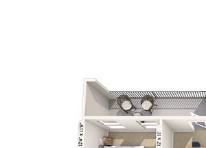 Traditional 3x2 1384-1389 SF