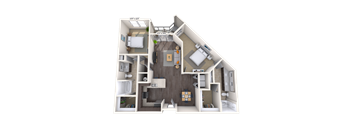 Traditional 2x2 1176 SF