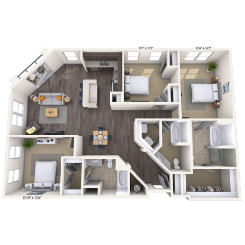 712 South Howard Ave. 1-3 Beds Apartment for Rent - Photo Gallery 34