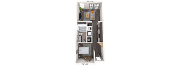 Studio 0x1 484-525 SF