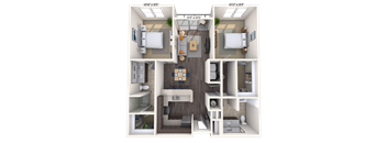 Traditional 2x2 1002-1118 SF