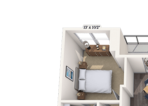 Traditional 2x2 1033-1121 SF