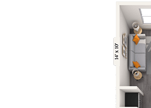 Studio 0x1 432-529 SF
