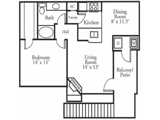 THE SORRENTO Floor Plan 1