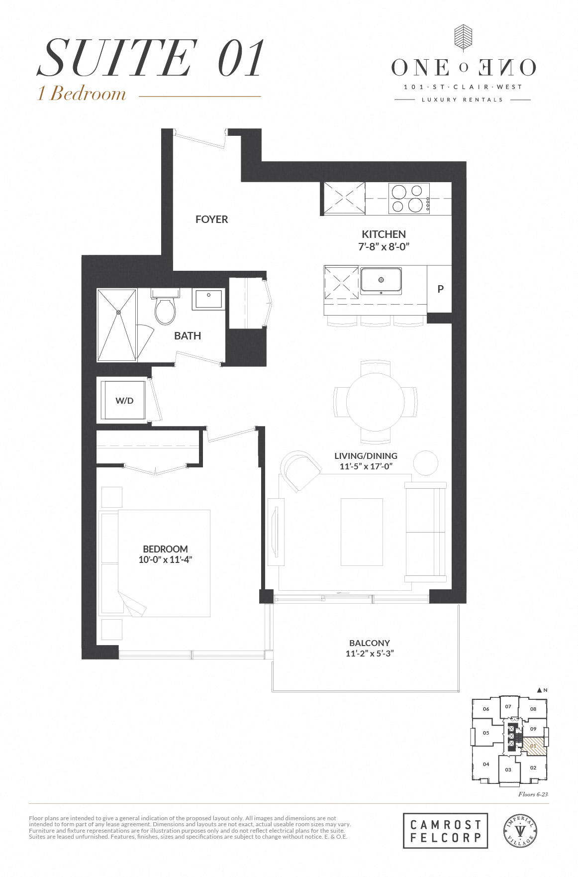 101 St. Clair Ave. W. 1-2 Beds Apartment, Condo for Rent - Photo Gallery 22