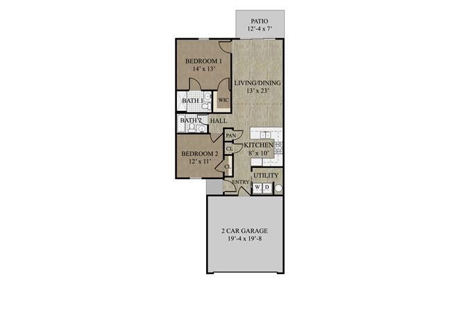 2 Bed Pond View I