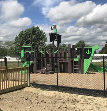 Playground at Salem Place Apartments, Daleville, 47334