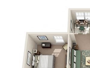 2 bed 2 bath The Montreal Floor Plan 2 bed 2 bath The Montreal Floor Plan at Century Capital City Apartments , Tallahassee, Florida