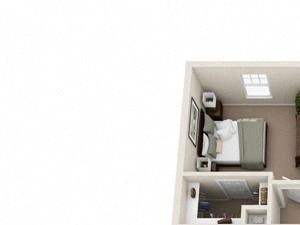 1 bed 1 bath The Moscow Floor Plan 1 bed 1 bath The Moscow Floor Plan at Century Capital City Apartments , Tallahassee, Florida