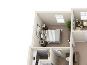 2 bed 2 bath The Sydney Floor Plan 2 bed 2 bath The Sydney Floor Plan at Century Capital City Apartments , Tallahassee, Florida
