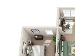 2 bed 2 bath The Torino Floor Plan 2 bed 2 bath The Torino Floor Plan at Century Capital City Apartments , Tallahassee, Florida