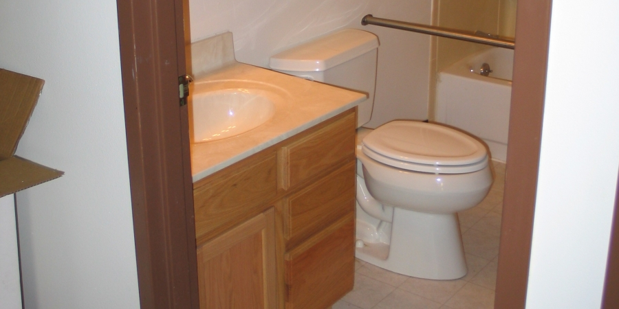 a small bathroom with a toilet and a sink