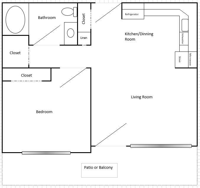 1 Bedroom Elderly/Disabled