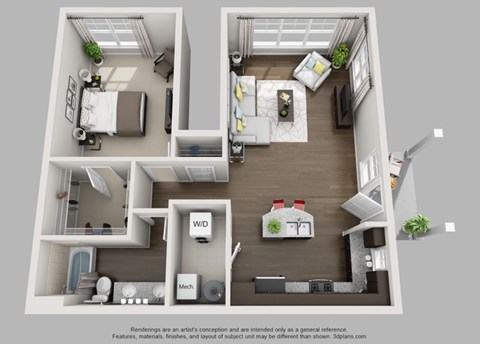 1715 Lake Michigan Drive 1-3 Beds Apartment for Rent - Photo Gallery 34