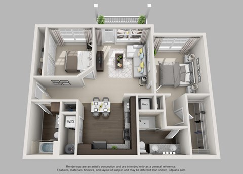 1715 Lake Michigan Drive 1-3 Beds Apartment for Rent - Photo Gallery 41