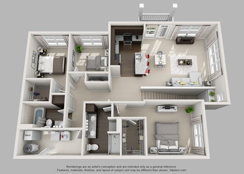 1715 Lake Michigan Drive 1-3 Beds Apartment for Rent - Photo Gallery 60