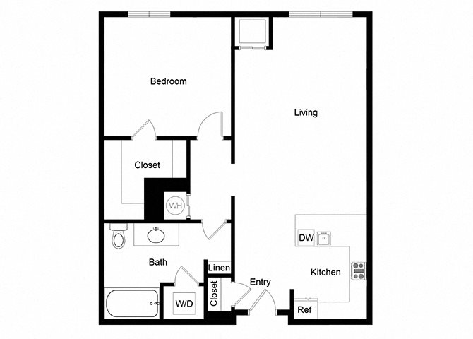 1x1 A10-1 Floor Plan 1x1 A10-1 Floor Plan