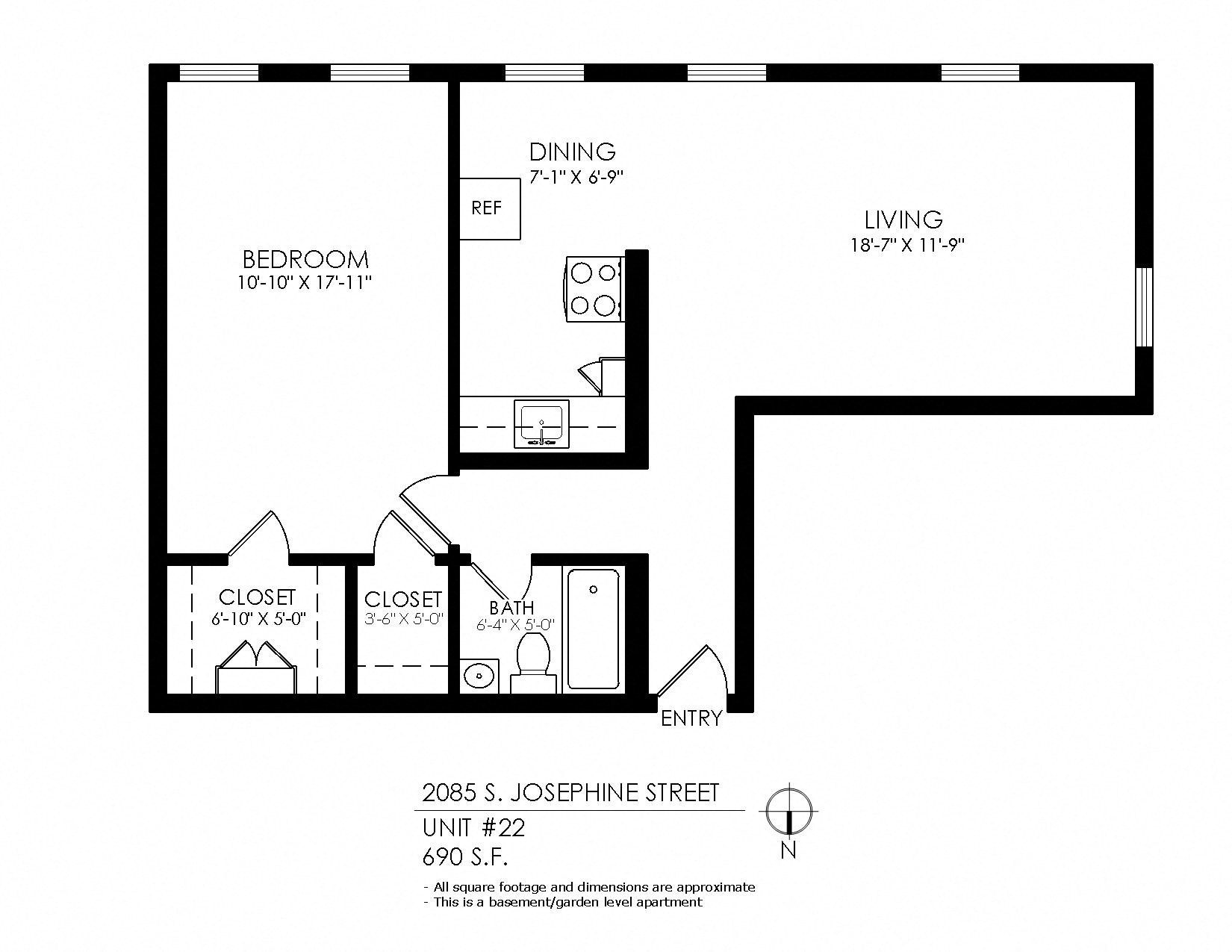 1 Bedroom, Very Low Income Restricted