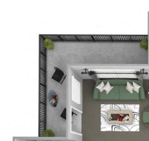 Perimeter Gardens at Georgetown - Fusion - 2 bedroom - 1 bath - 3D Perimeter Gardens at Georgetown - Fusion - 2 bedroom - 1 bath - 3D